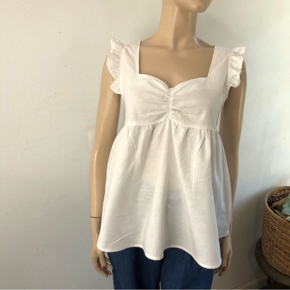 POL blouse color:white size:S - Picture 7 of 16